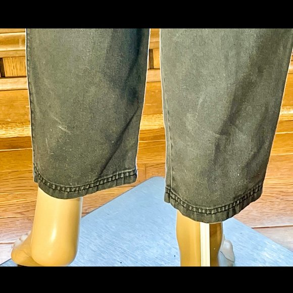 ▪️VTG▪️BUGLE BOY▪️1990's Pleated High Waist Cotton Ankle Pants - Picture 5 of 8